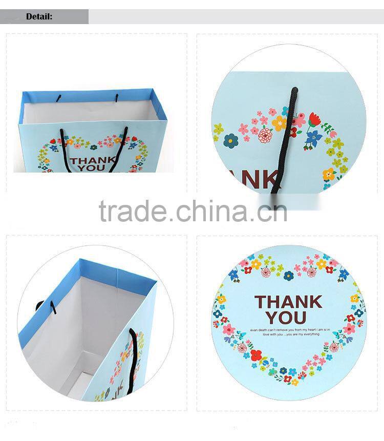 christmas gift bag with Glitter detail