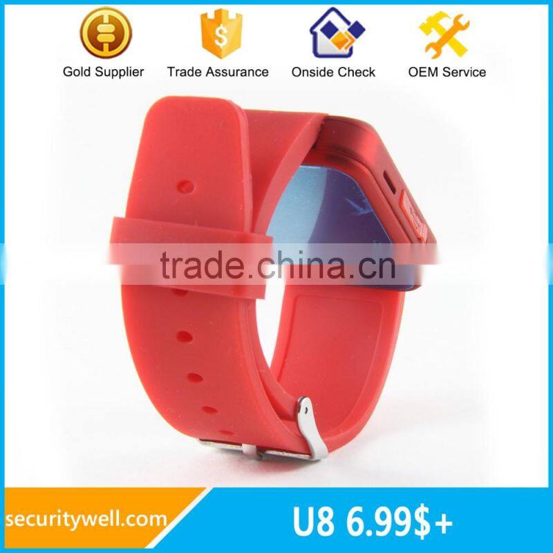 Pedometer Sleep monitor Anti-lost U8 Android Smart watch