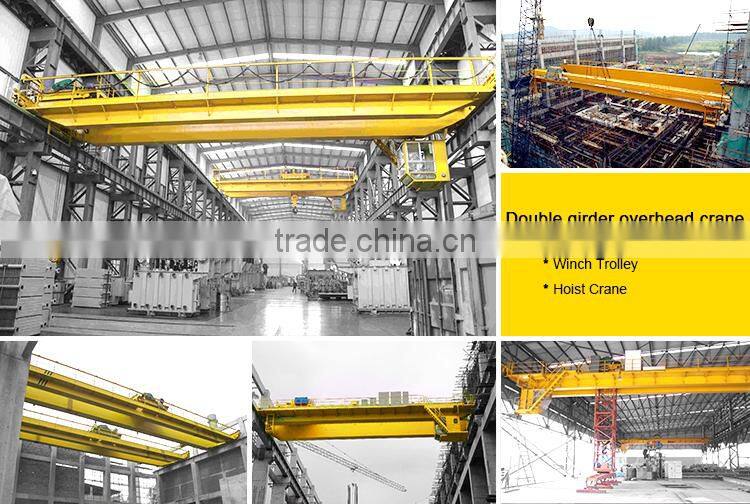Ce Certificated Workshop Two Girder Overhead Crane