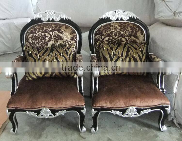 classical french antique sofa chenille yarn fabric