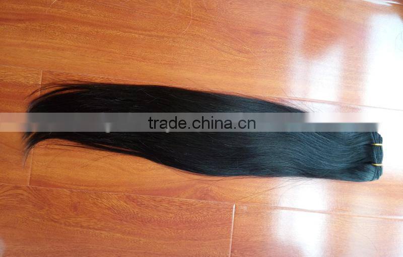 100% human hair unprocessed virgin hair silky no tangle