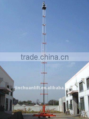 High quality hydraulic telescopic cylinder double ladder lift platform GTTY-28B