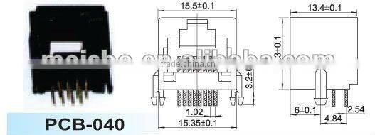 Multipurpose pcb relay socket with 3 position