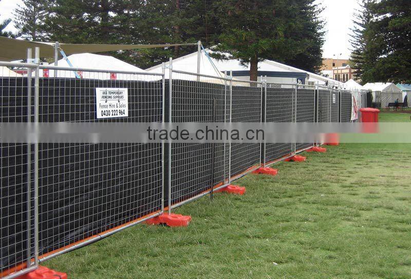 Australian Type Removable Galvanized Temporary Fence
