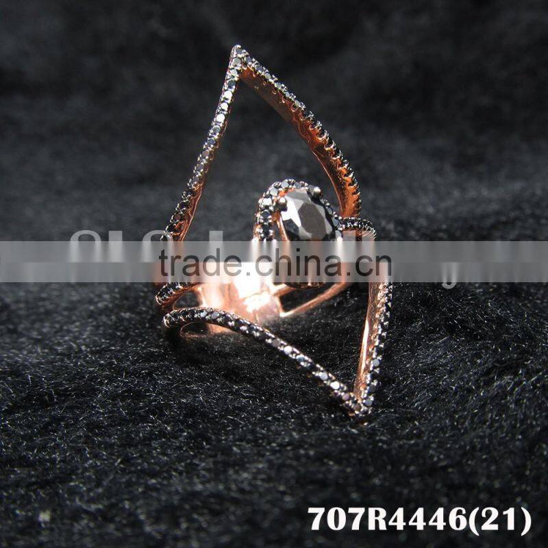 ring gold plated gemstone stone gold plated gemstone jewlery