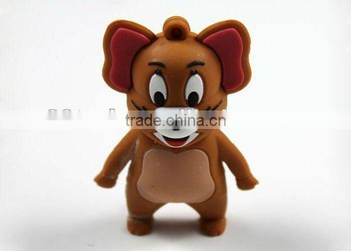 Cartoon cute anime Mickey mouse USB flash drive for gift and promotion