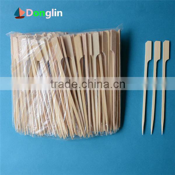 Gun shape bamboo skewer