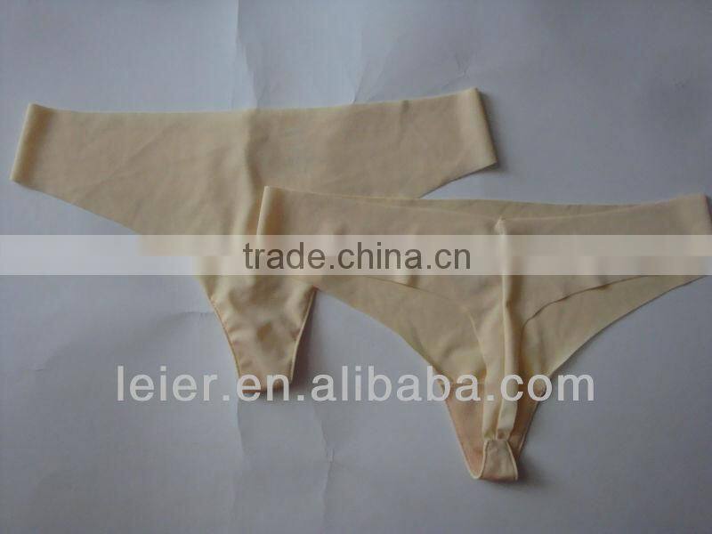 Laser Cut Microfiber Underwear Thongs