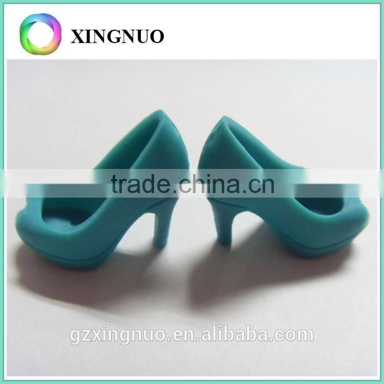 Promotion silicone rubber gift shoes shape key chain