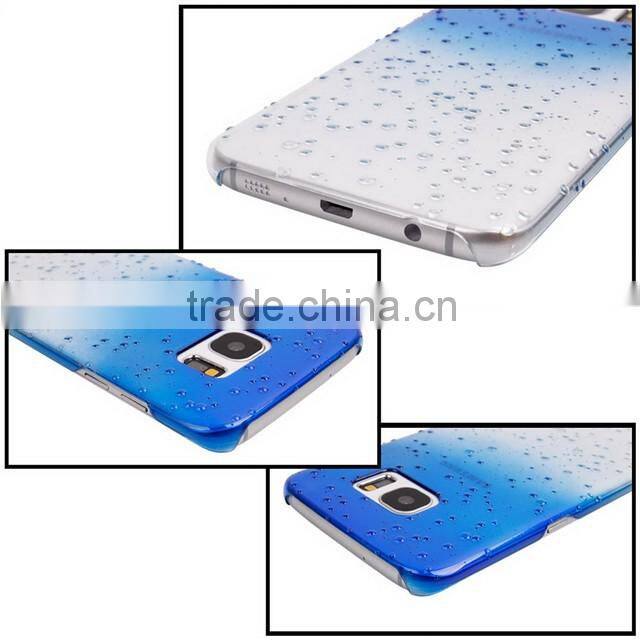Phone case supplier 2016 waterdrop hard case for Samsung Galaxy S7 Edge