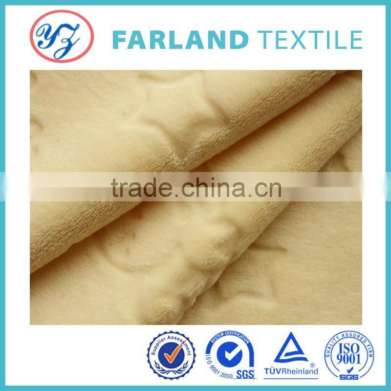 bright color coral fleece warm winter blanket fabirc polyester cutting flower fabric