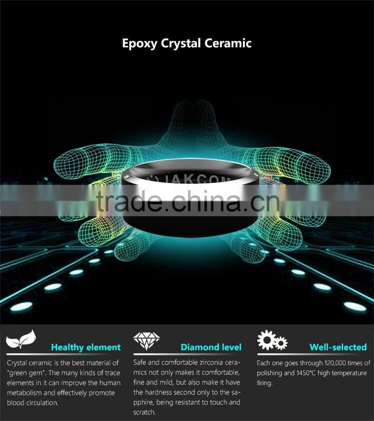 Titanium and healthy magnet nfc smart ring for smart phone (Android & Windows phone)