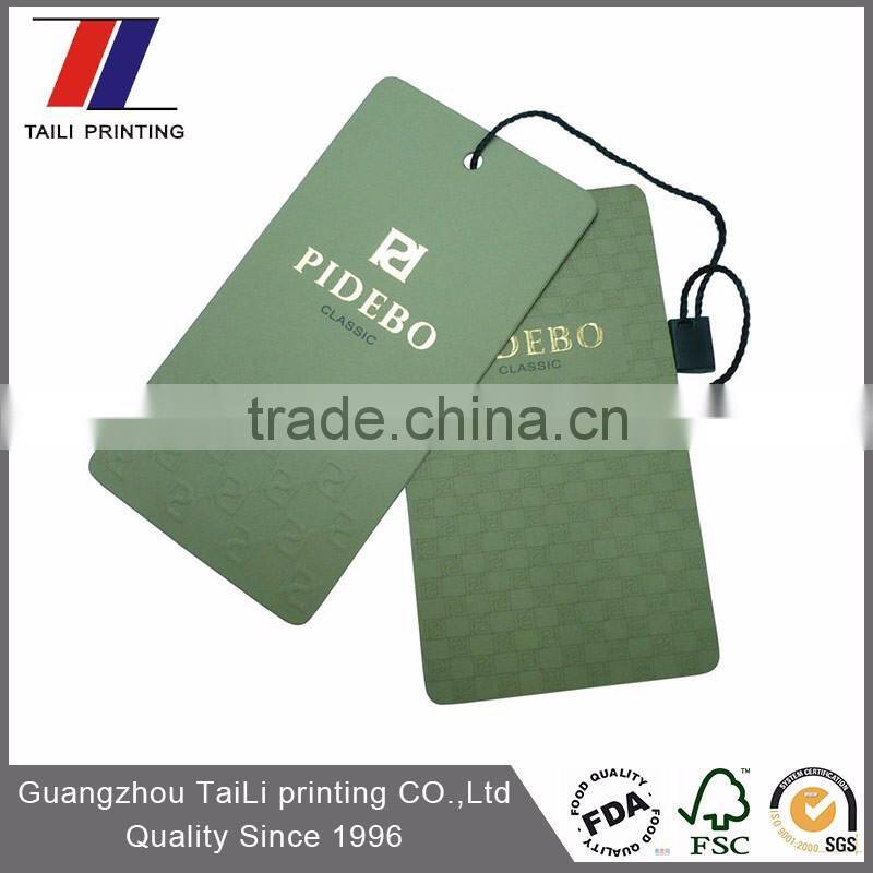 Customized cheap shoes paper tag