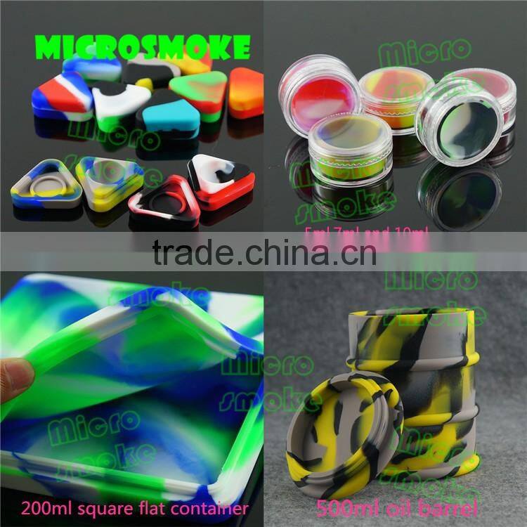 Competitive price silicone rubber water pipe with glass stem and bowl slid water pipe for smoking