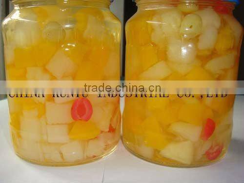 fruit cocktail in tins with high quality