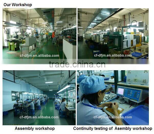 2 pin waterproof plastic electronic wire to wire connector