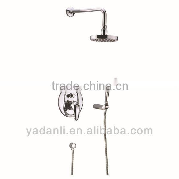single handle in wall shower taps without slide bar 7527
