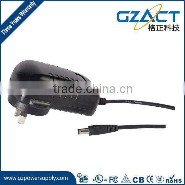 Factory direct ac/dc 36W wall mounted power supply with high efficiency