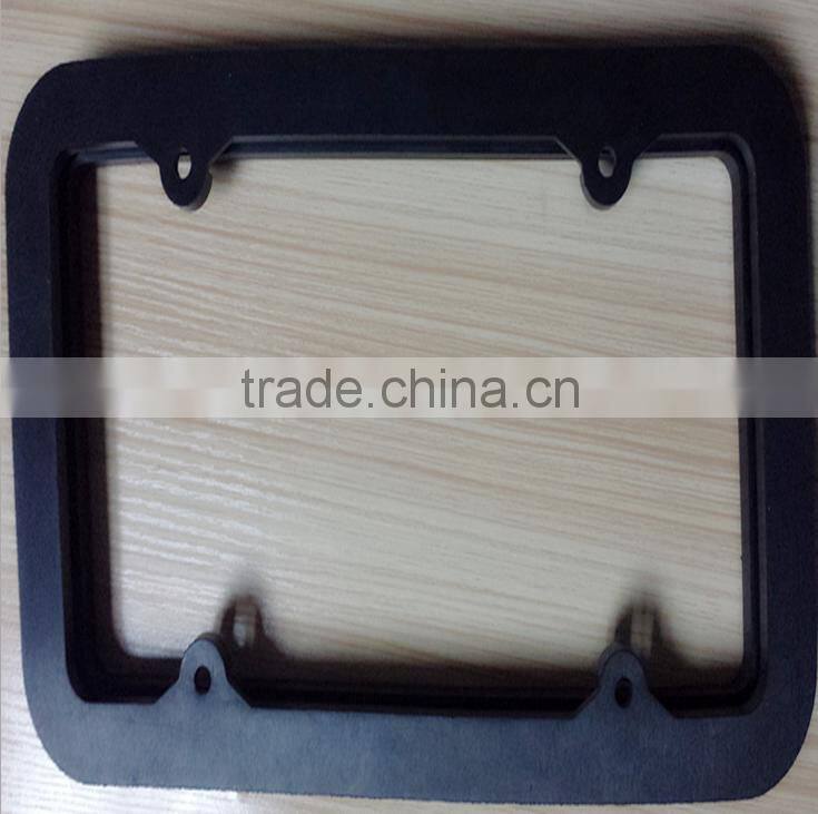 silicone rubber license plate holder bumper guard