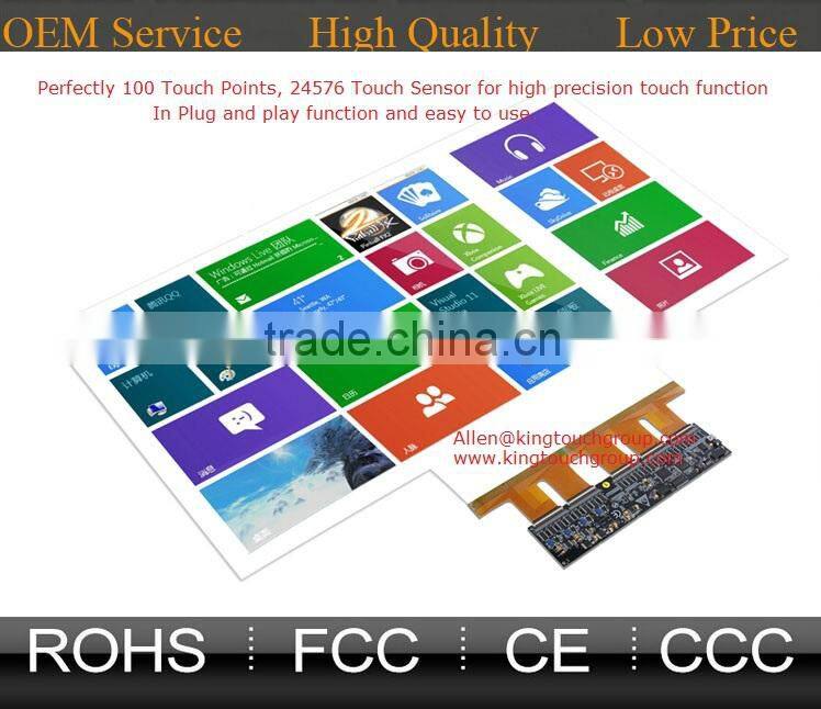 Best Quality! Best Price! 40 inch touch foil, touch screen foil, multi touch foil for glass screen For Touch Table Coffee Table