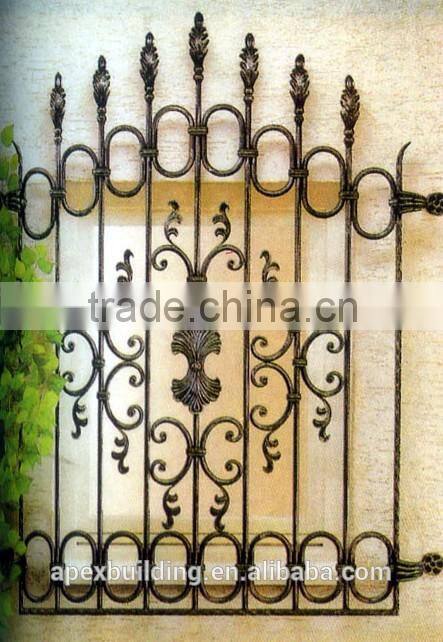 Beautiful decorative Wrought iron windows grill design