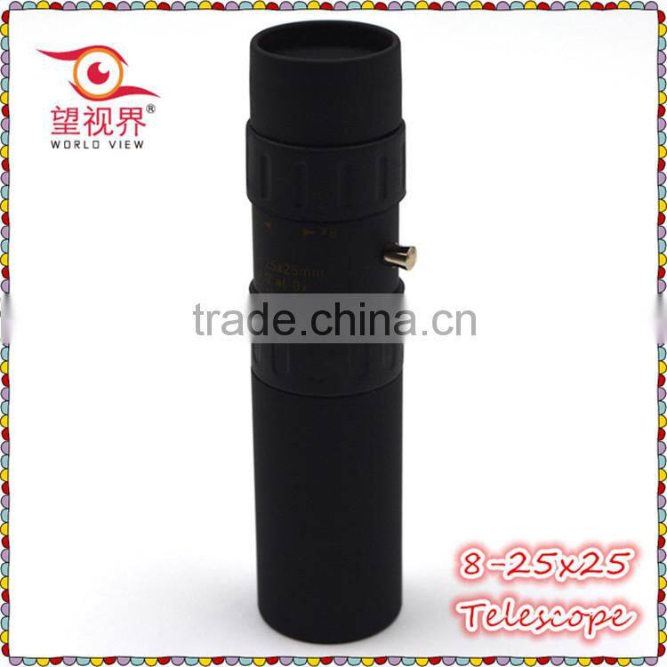8-25x25 Monocular Telescope Monocular Telescope for Outdoor Tourism Souvenirs