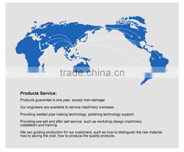 MDZ40-80 Stainless steel decorative pipe making machine