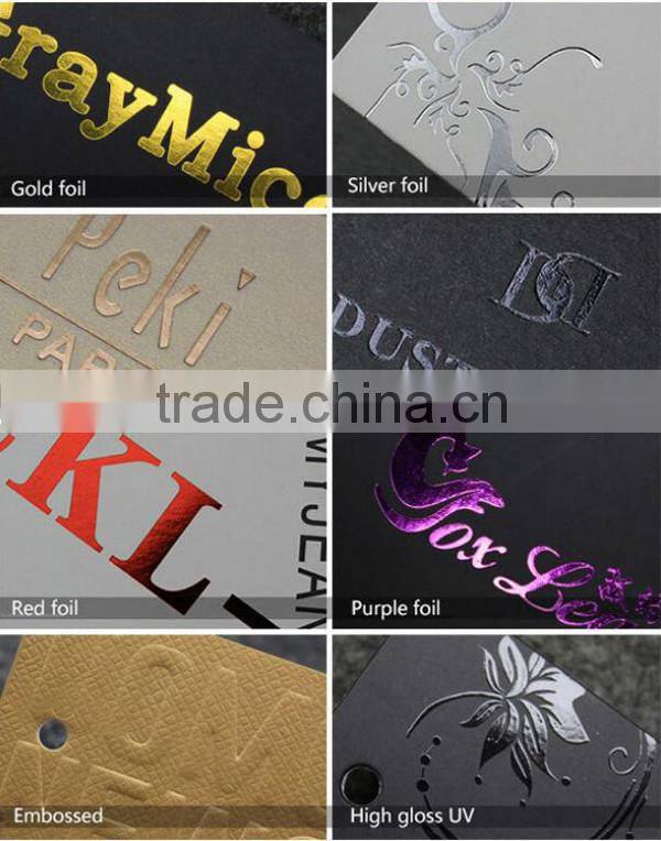 Fashion design jeans hang tag for kid