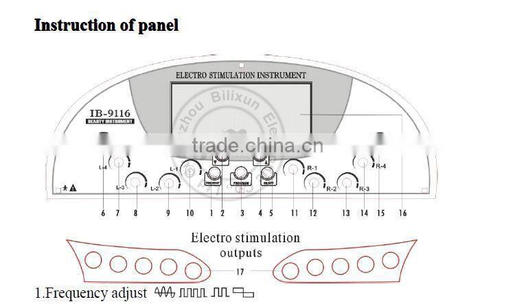 hotsale electric stimulation device IB-9116