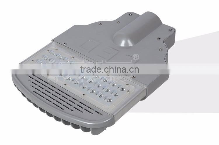 Outdoor ip66 waterproof bridgelux cob high lumen 30w led street light