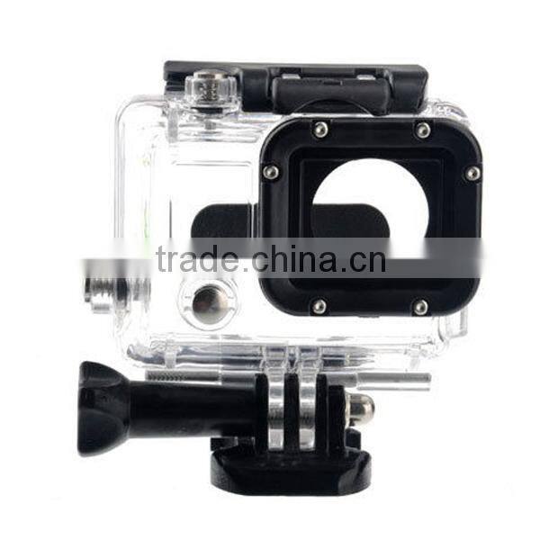 Skeleton Protective Housing Case Open Side for FPV with Lens for GoPro Hero 3