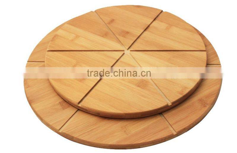 2pc bamboo cross chopping board sets