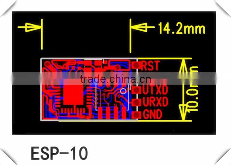 ESP-10 wifi module ESP8266 serial WIFI coexistence module AP, STA, AP + STA WIFI wireless transceiver module