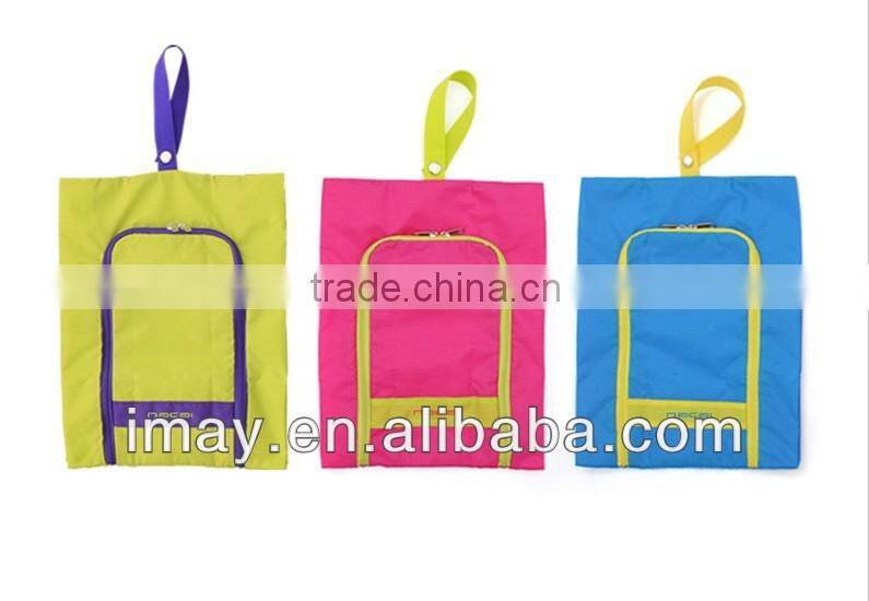 Easy take foldable shoes bag