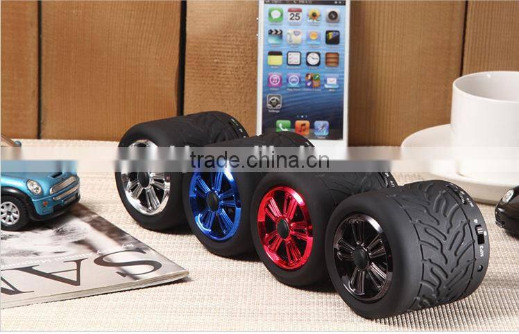 tire shaped vatop bluetooth speaker