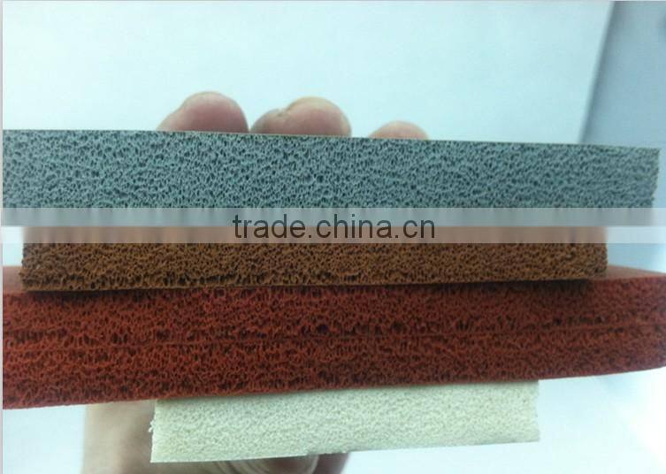 Closed-cell silicone foam sheet