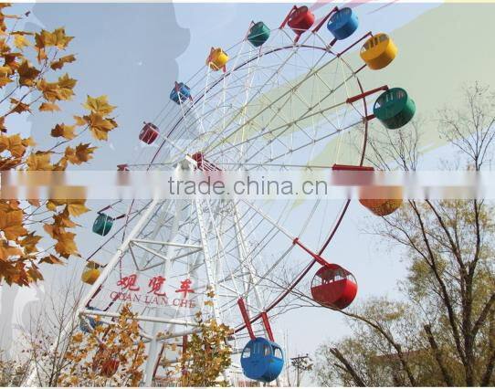 used ferris wheel with 16 seats 2 cabins