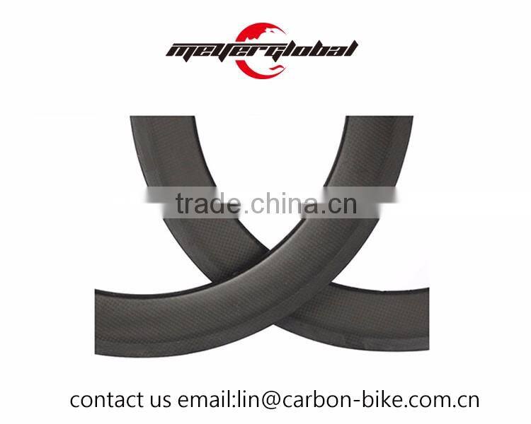 MeyerGlobal 20" 406 BMX Bike Carbon Fiber Clincher Rims 50mm wheel set with powerway R13 hub