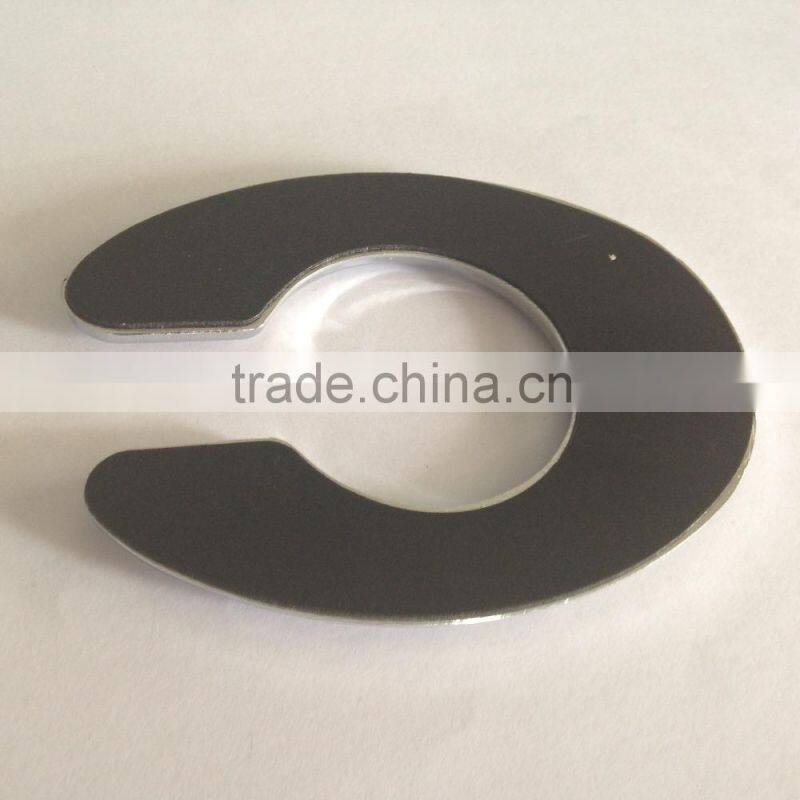 Decoratiion 3D ABS plastic chrome plating self-adhesive letter sign