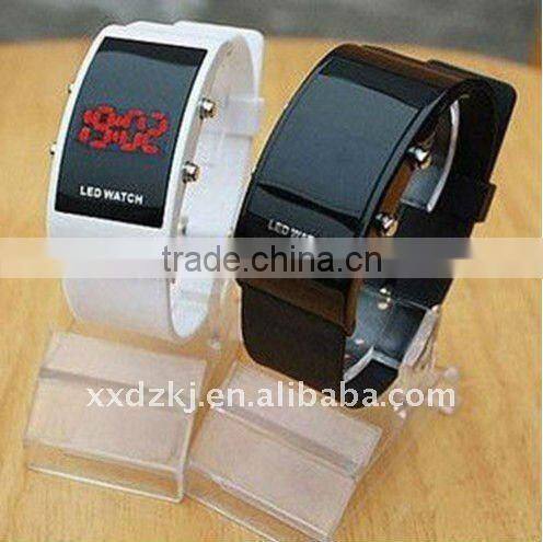 Custom logo Silicone LED Watch