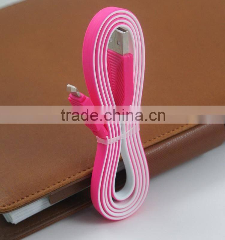 1M ABS Injection shell TPE lines USB Data&Sync Charger Cable For Android iPhone