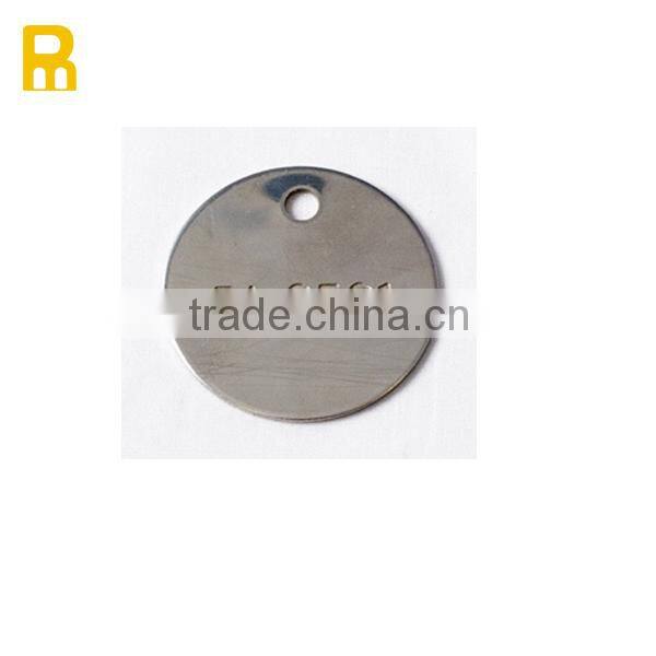 Hot!!! 2014 new products custom logo metal asset tag with qr code
