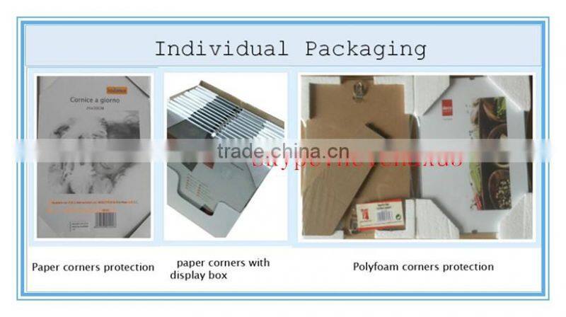 Frameless clip poster frame with glass window