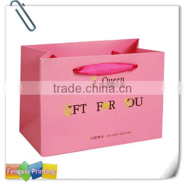 Decorative Designer Clothing Paper Shopping Bag