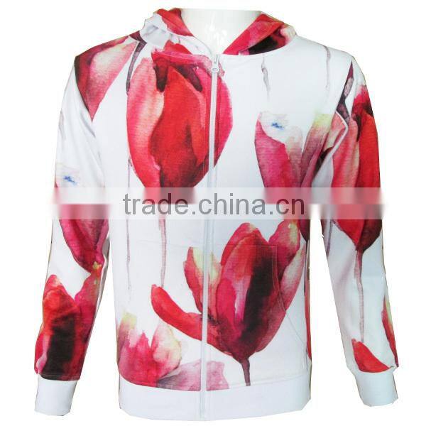 custom hot seller womens extended tall hoodies fashion zip hoodie