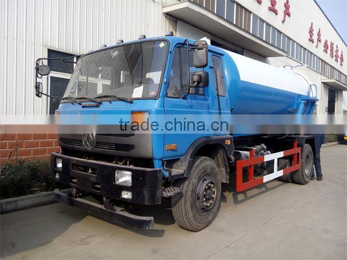 Best price Dongfeng sewage suction tanker truck for sale