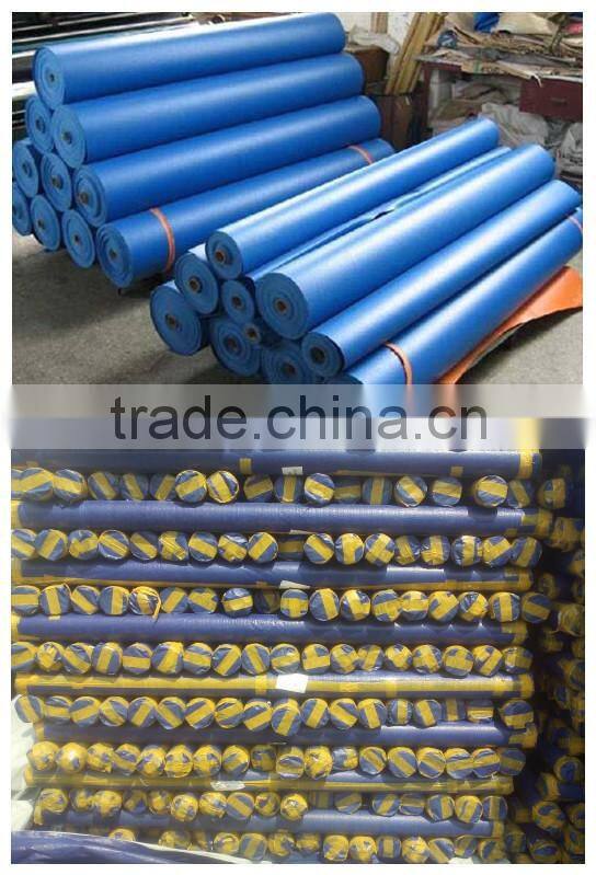 waterproof tarpaulin blue color tarpaulin