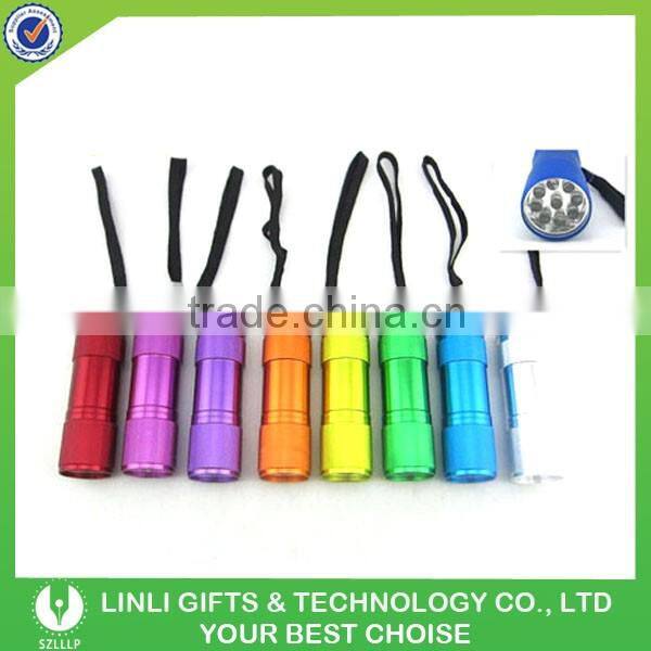 Custom Portable Mini Aluminium Flashlight Torch Led For Outdoor Sports