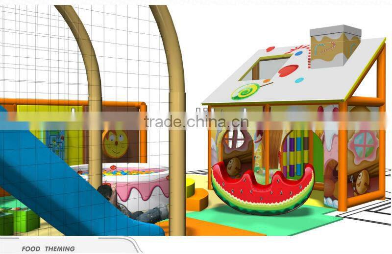 Cheer Amusement children indoor food theme kids' amusement park