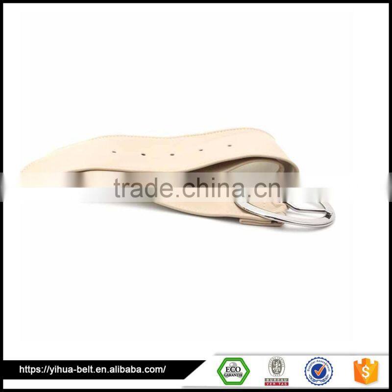new Fashionable metal buckle hot sell garment pu belt with rivet